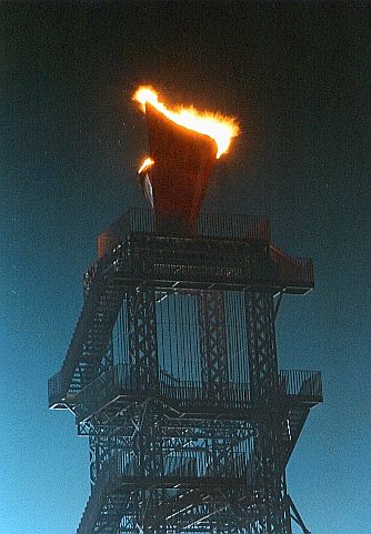 Olympic Flame at Night.jpg (40999 bytes)