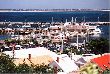 cc Boats at Provincetown Wharf and Rooftops.jpg (49042 bytes)